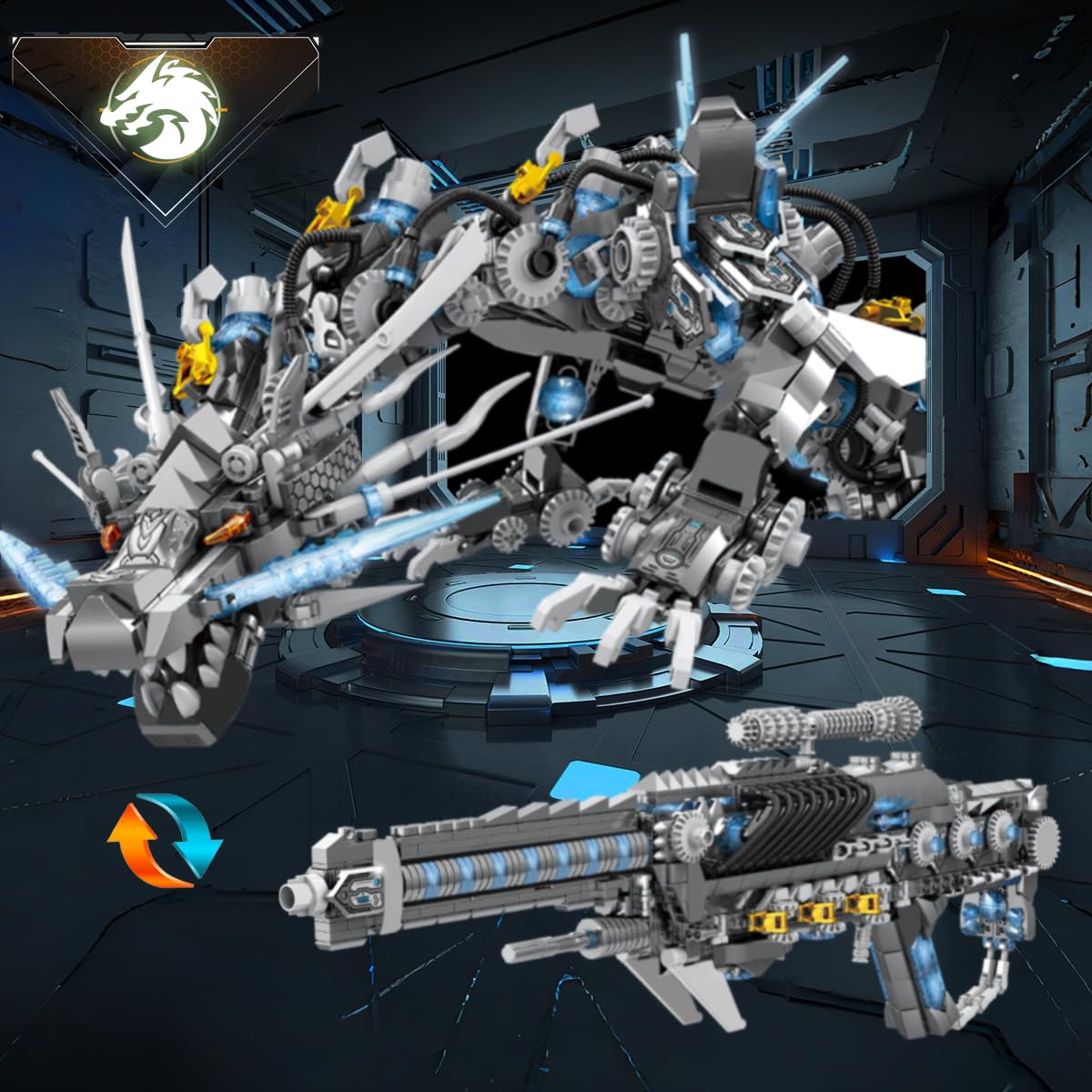 Amazon.com: HONLANCH Dragon Series Black Mechanical Hurricane